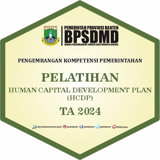 PELATIHAN HUMAN CAPITAL DEVELOPMENT PLAN (HCDP) TA 2024